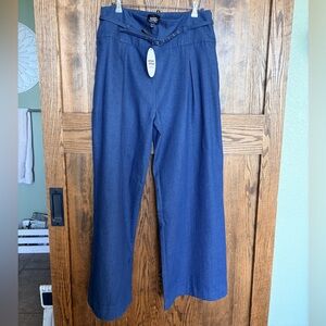 💙NEW💙 Unique Vintage Wide Leg high waisted trouser jeans